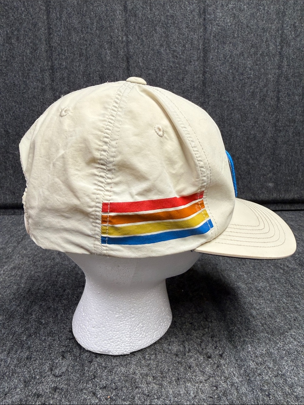 Howler Brothers Cream HB Chargers Patch Hat with Red, Blue, Yellow Accents - Picture 5 of 8